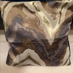 Elegant Abstract Throw Pillow NWOT